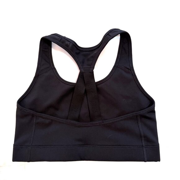 Nike Just Do It Cross Back Sports Bra Black Size Medium - Picture 4 of 6